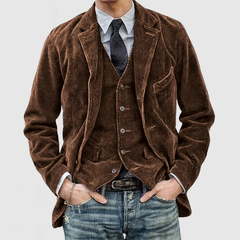 Stepsen | Retro Blazerand vest set