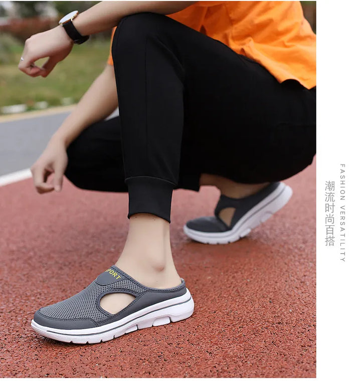 John| Men's Half Slippers