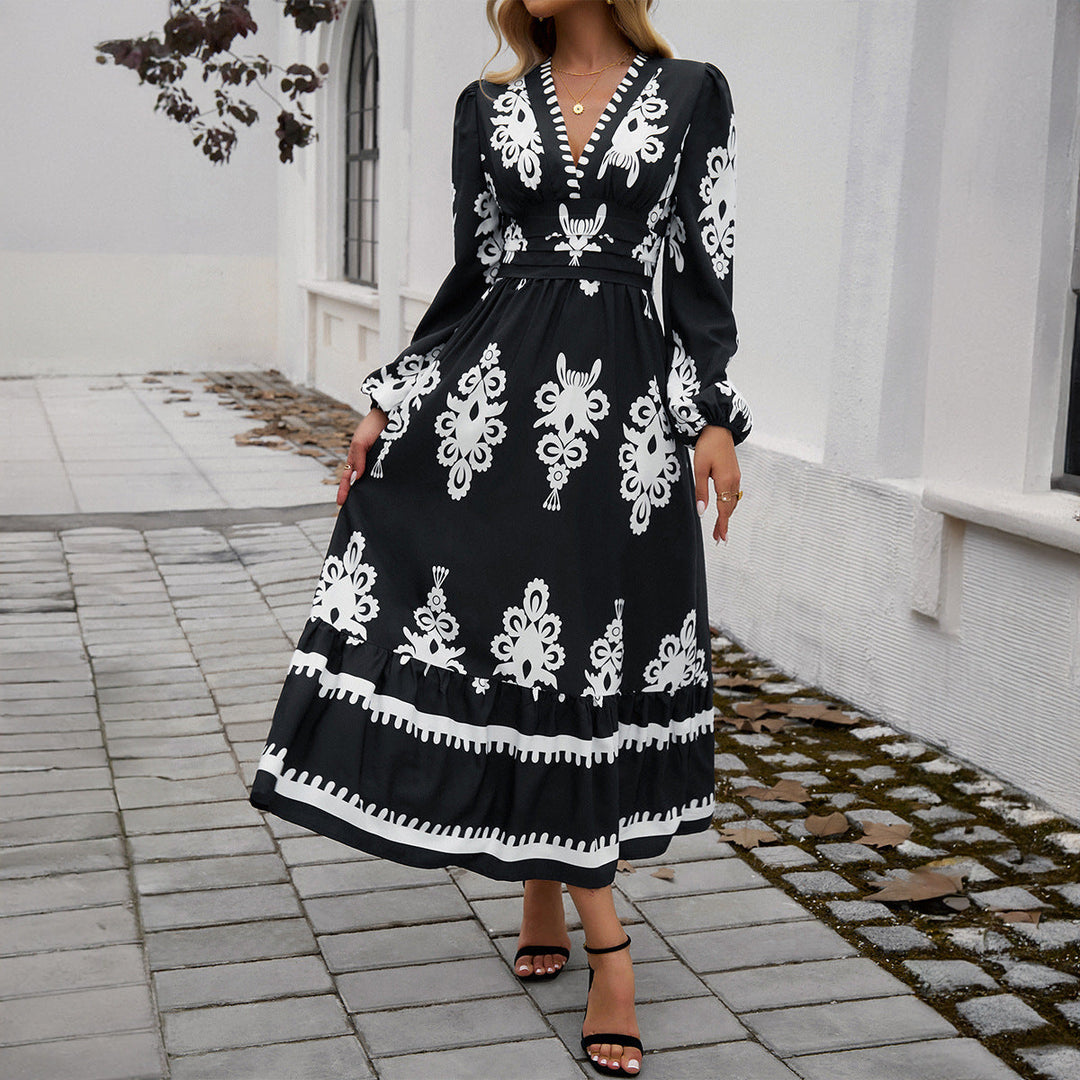 Gia | Effortlessly Elegant Floral Maxi Dress